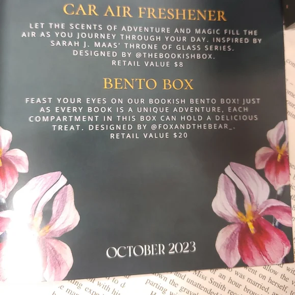 The Bookish Box Bento Box - Picture 4 of 4